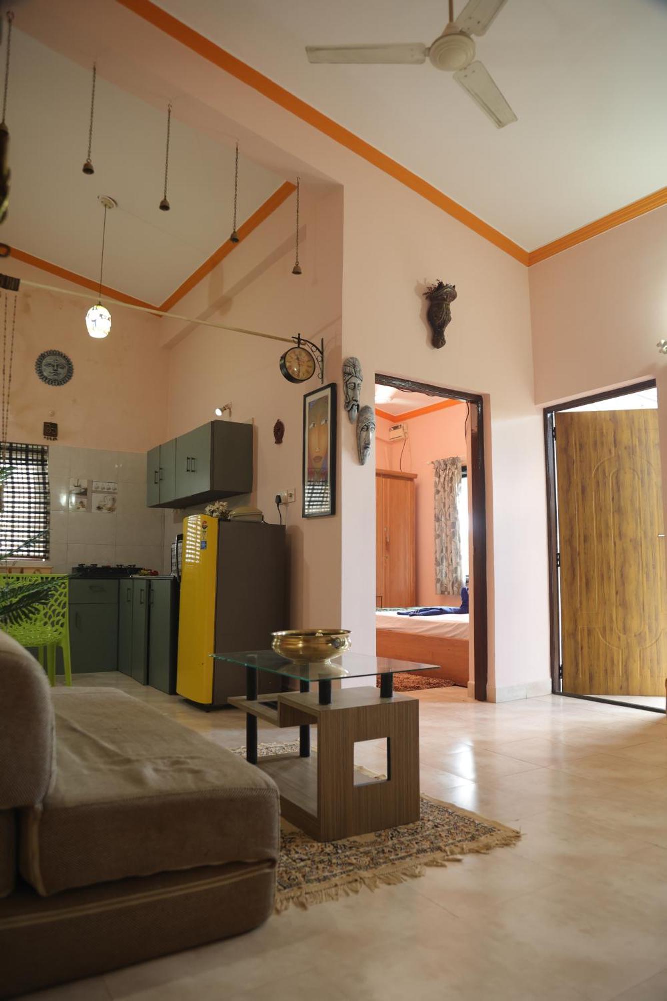 Bbn Serviced Apartment Calangute Bilik gambar