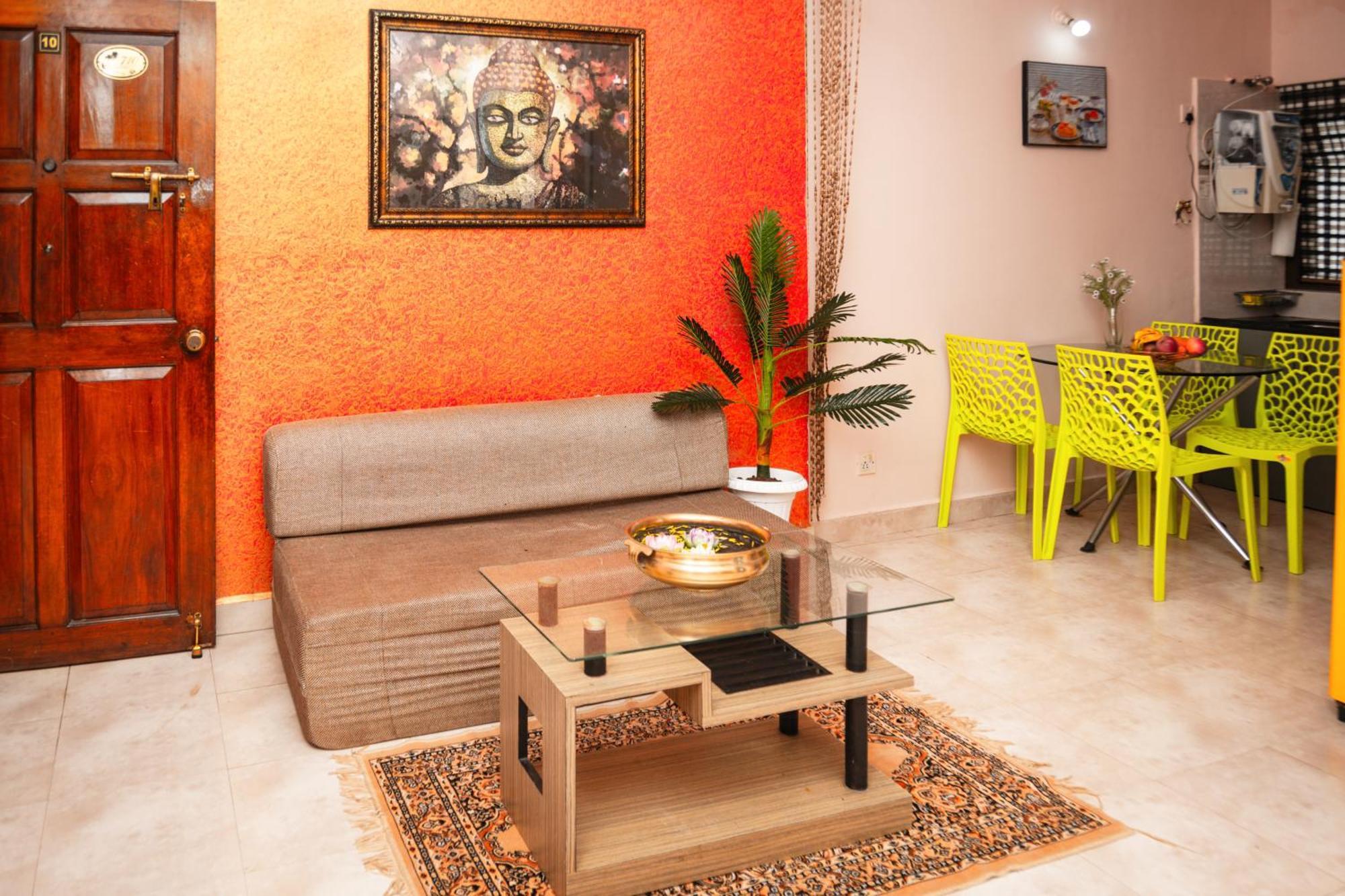 Bbn Serviced Apartment Calangute Bilik gambar